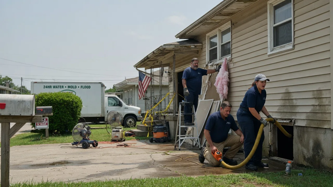 Water Damage Repair in Mount Carmel, TN near me